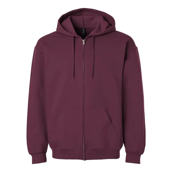 Gildan Unisex Softstyle® Full-Zip Hooded Sweatshirt - Gildan Unisex Softstyle® Full-Zip Hooded Sweatshirt - Image 7 of 24