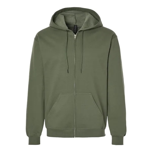Gildan Unisex Softstyle® Full-Zip Hooded Sweatshirt - Gildan Unisex Softstyle® Full-Zip Hooded Sweatshirt - Image 9 of 24