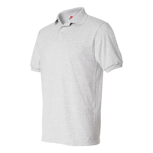 Hanes Men's Ecosmart® Jersey Polo - Hanes Men's Ecosmart® Jersey Polo - Image 2 of 45