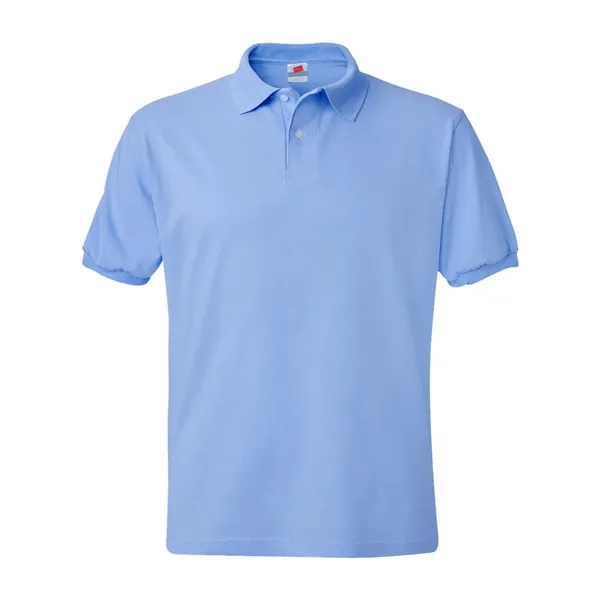 Hanes Men's Ecosmart® Jersey Polo - Hanes Men's Ecosmart® Jersey Polo - Image 23 of 45