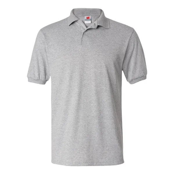 Hanes Men's Ecosmart® Jersey Polo - Hanes Men's Ecosmart® Jersey Polo - Image 25 of 45