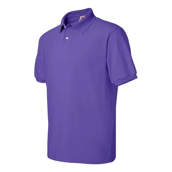 Hanes Men's Ecosmart® Jersey Polo - Hanes Men's Ecosmart® Jersey Polo - Image 40 of 45