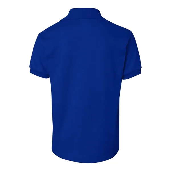 Hanes Youth Ecosmart® Jersey Polo - Hanes Youth Ecosmart® Jersey Polo - Image 12 of 24