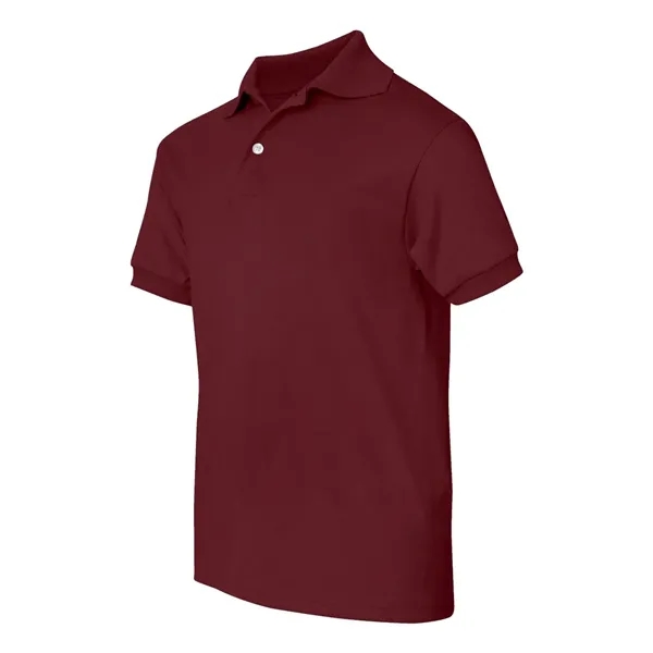 Hanes Youth Ecosmart® Jersey Polo - Hanes Youth Ecosmart® Jersey Polo - Image 17 of 24