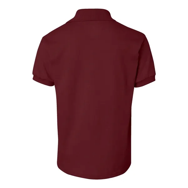 Hanes Youth Ecosmart® Jersey Polo - Hanes Youth Ecosmart® Jersey Polo - Image 18 of 24
