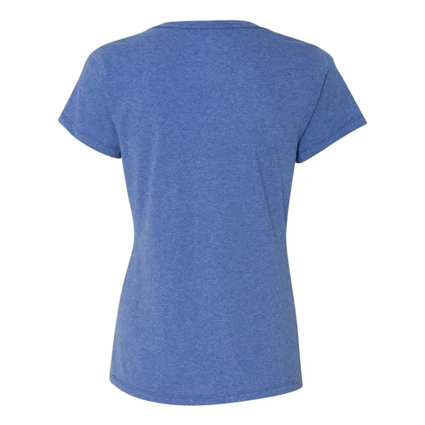Hanes Women's Perfect-T Triblend V-Neck T-Shirt - Hanes Women's Perfect-T Triblend V-Neck T-Shirt - Image 11 of 13