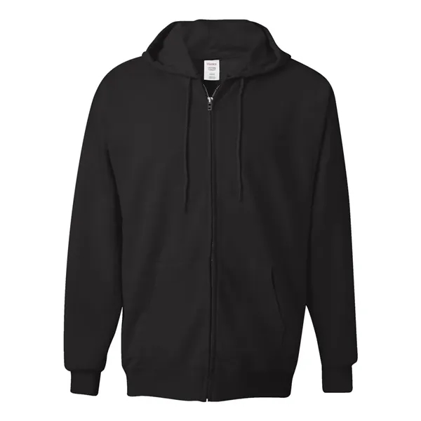 Hanes Unisex Ultimate Cotton® Full-Zip Hooded Sweatshirt - Hanes Unisex Ultimate Cotton® Full-Zip Hooded Sweatshirt - Image 4 of 32