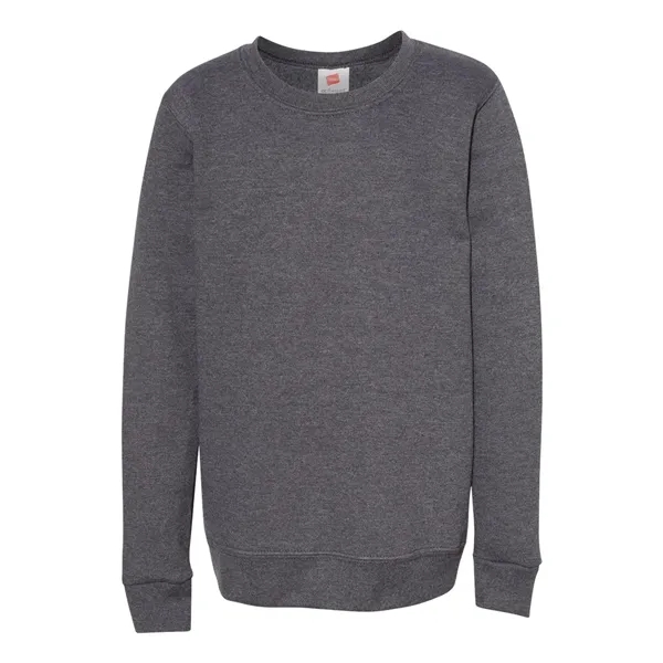 Hanes Youth Ecosmart® Crewneck Sweatshirt - Hanes Youth Ecosmart® Crewneck Sweatshirt - Image 7 of 29