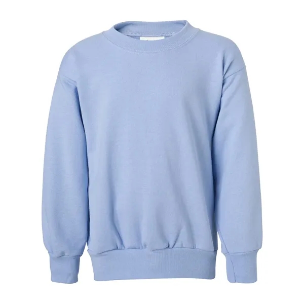 Hanes Youth Ecosmart® Crewneck Sweatshirt - Hanes Youth Ecosmart® Crewneck Sweatshirt - Image 15 of 29
