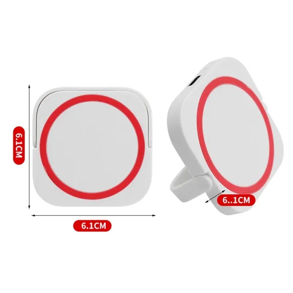 MagSafe Wireless Charger Stand with Foldable Ring Holder - MagSafe Wireless Charger Stand with Foldable Ring Holder - Image 1 of 5