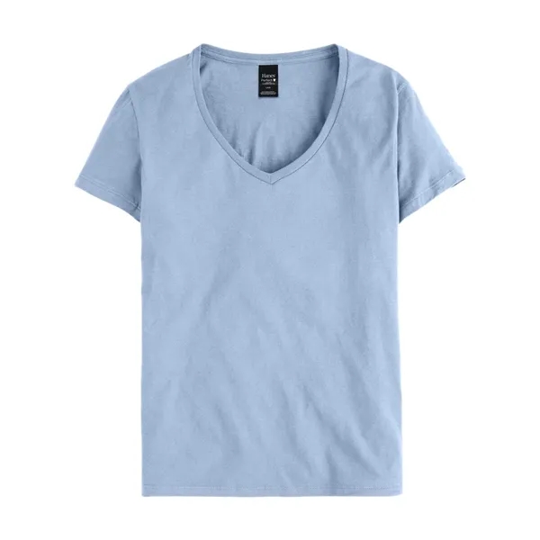 Hanes Women's Perfect-T V-Neck T-Shirt - Hanes Women's Perfect-T V-Neck T-Shirt - Image 12 of 29