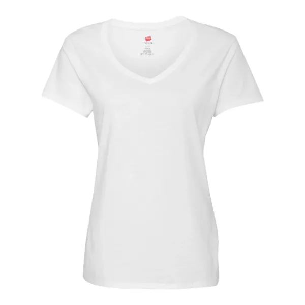 Hanes Women's Perfect-T V-Neck T-Shirt - Hanes Women's Perfect-T V-Neck T-Shirt - Image 24 of 29