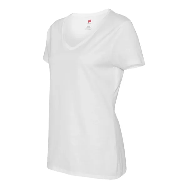 Hanes Women's Perfect-T V-Neck T-Shirt - Hanes Women's Perfect-T V-Neck T-Shirt - Image 26 of 29