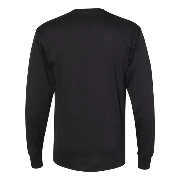 Hanes Unisex Workwear Long Sleeve Pocket T-Shirt - Hanes Unisex Workwear Long Sleeve Pocket T-Shirt - Image 2 of 10