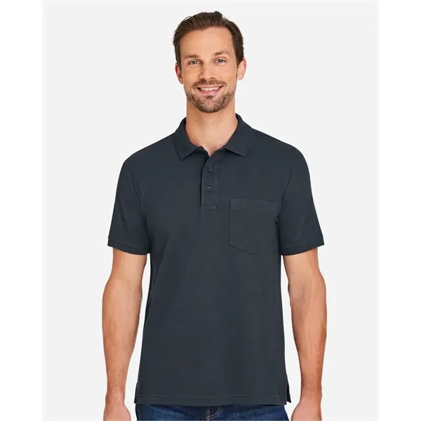 Harriton Men's Valiant Cotton Snag Protect Pocket Polo - Harriton Men's Valiant Cotton Snag Protect Pocket Polo - Image 0 of 8