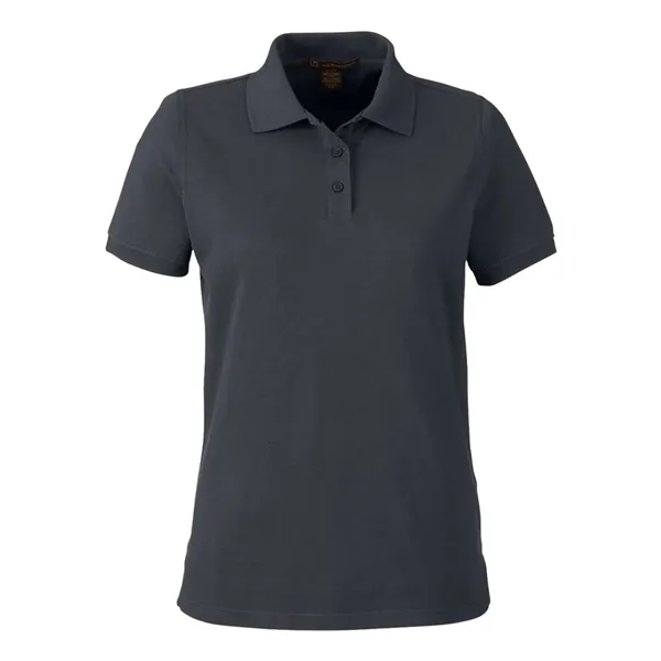 Harriton Women's Valiant Cotton Snag Protect Polo - Harriton Women's Valiant Cotton Snag Protect Polo - Image 3 of 12