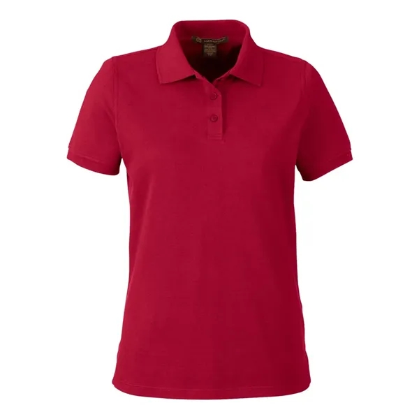 Harriton Women's Valiant Cotton Snag Protect Polo - Harriton Women's Valiant Cotton Snag Protect Polo - Image 7 of 12