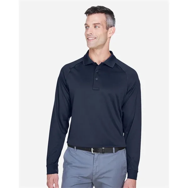 Harriton Men's Advantage Long Sleeve Tactical Polo - Harriton Men's Advantage Long Sleeve Tactical Polo - Image 0 of 20