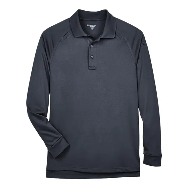 Harriton Men's Advantage Long Sleeve Tactical Polo - Harriton Men's Advantage Long Sleeve Tactical Polo - Image 3 of 20
