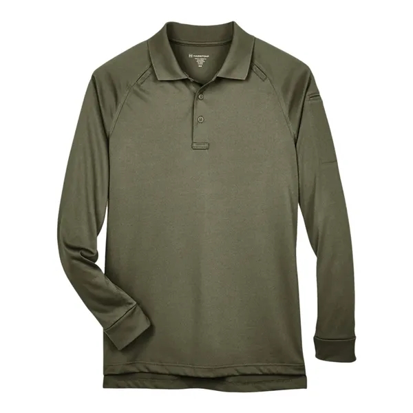 Harriton Men's Advantage Long Sleeve Tactical Polo - Harriton Men's Advantage Long Sleeve Tactical Polo - Image 15 of 20