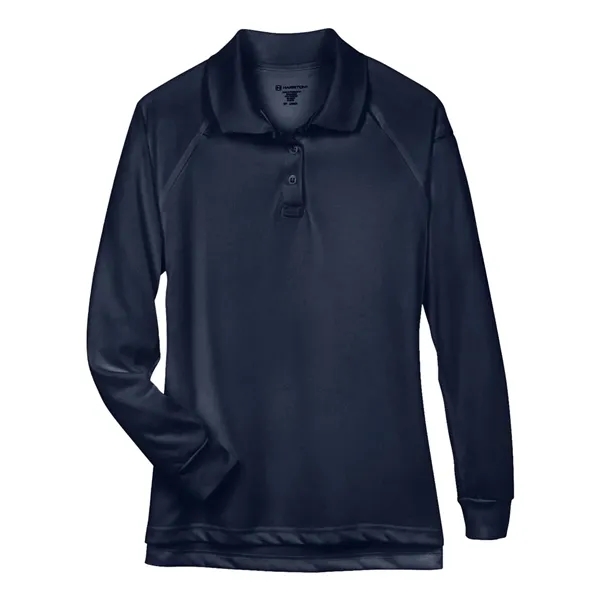 Harriton Women's Advantage Long Sleeve Tactical Polo - Harriton Women's Advantage Long Sleeve Tactical Polo - Image 7 of 20