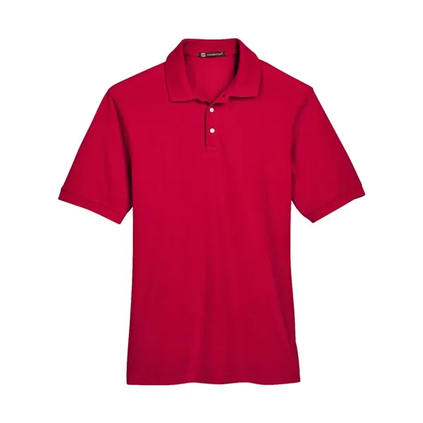 Harriton Men's Easy Blend™ Polo - Harriton Men's Easy Blend™ Polo - Image 15 of 26