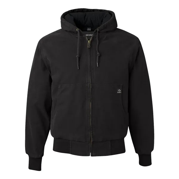 Custom DRI DUCK Men's Cheyenne Boulder Cloth™ Hooded Jacket with...