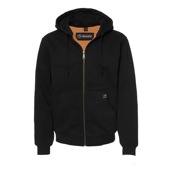 Custom DRI DUCK Men's Crossfire Heavyweight Power Fleece Hooded ...