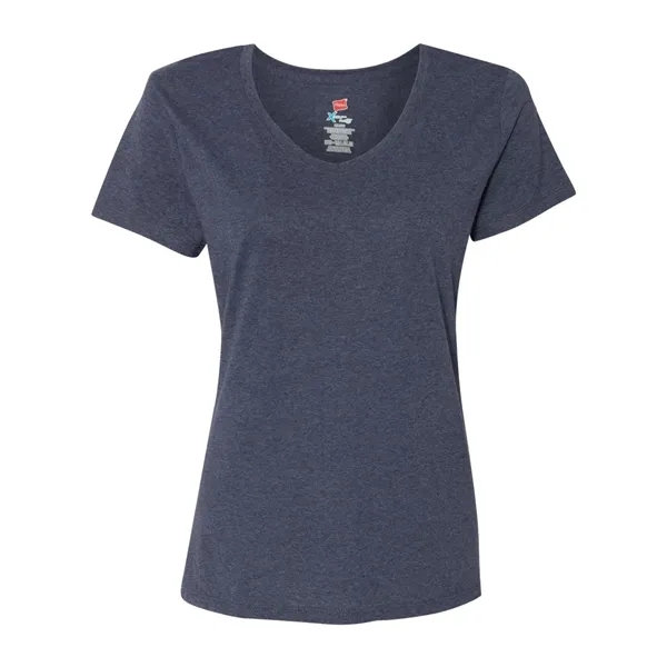 Hanes Women's Perfect-T Triblend V-Neck T-Shirt