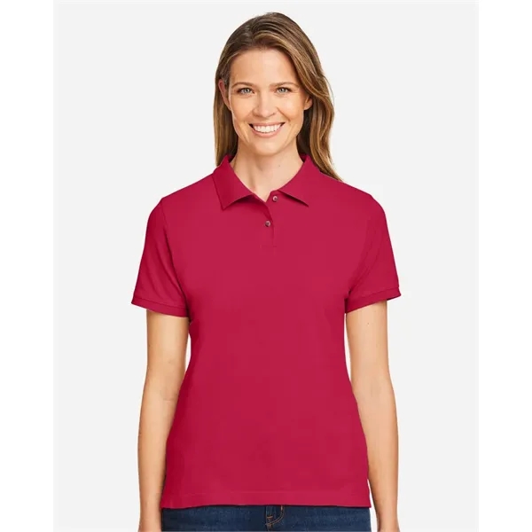 Harriton Women's Cotton Polo