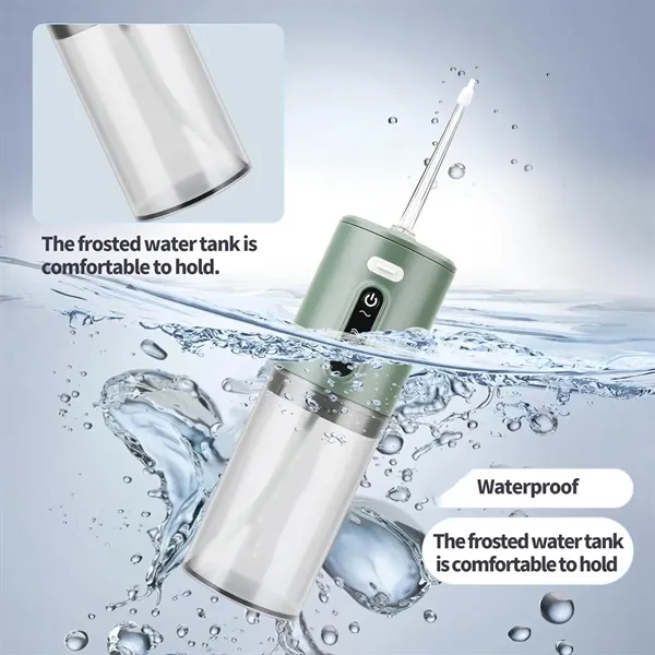 Water Dental Flosser 280ML Portable Oral Irrigator - Water Dental Flosser 280ML Portable Oral Irrigator - Image 2 of 6