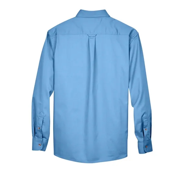 Harriton Men's Easy Blend™ Twill Shirt - Harriton Men's Easy Blend™ Twill Shirt - Image 12 of 30
