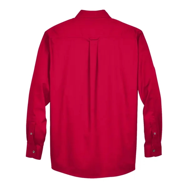 Harriton Men's Easy Blend™ Twill Shirt - Harriton Men's Easy Blend™ Twill Shirt - Image 18 of 30