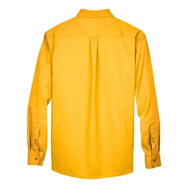 Harriton Men's Easy Blend™ Twill Shirt - Harriton Men's Easy Blend™ Twill Shirt - Image 22 of 30