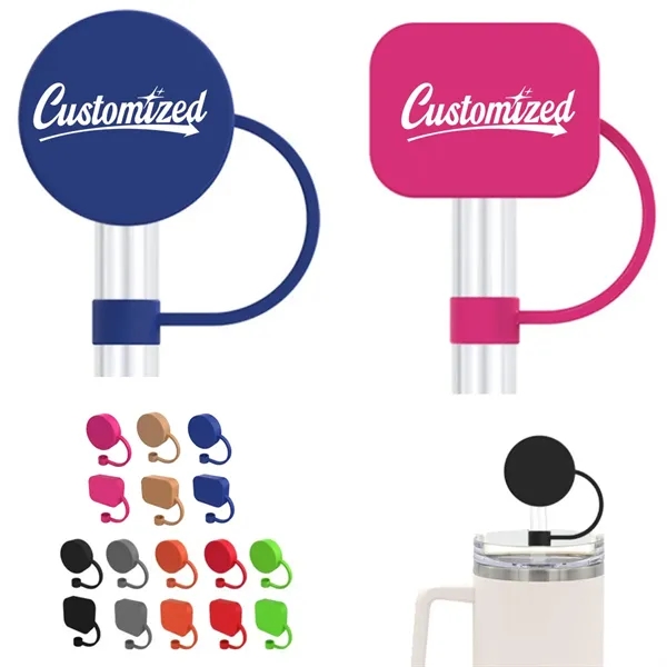 Reusable Silicone Straw Cap for Dust and Spill Protection - Reusable Silicone Straw Cap for Dust and Spill Protection - Image 0 of 3