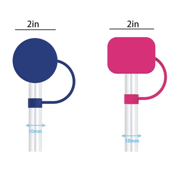 Reusable Silicone Straw Cap for Dust and Spill Protection - Reusable Silicone Straw Cap for Dust and Spill Protection - Image 1 of 3