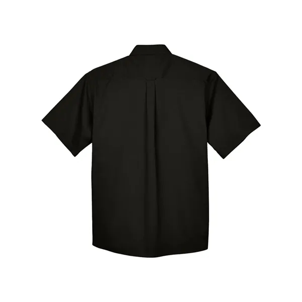 Harriton Men's Easy Blend™ Twill Dress Shirt with Stain-R... - Harriton Men's Easy Blend™ Twill Dress Shirt with Stain-R... - Image 2 of 12