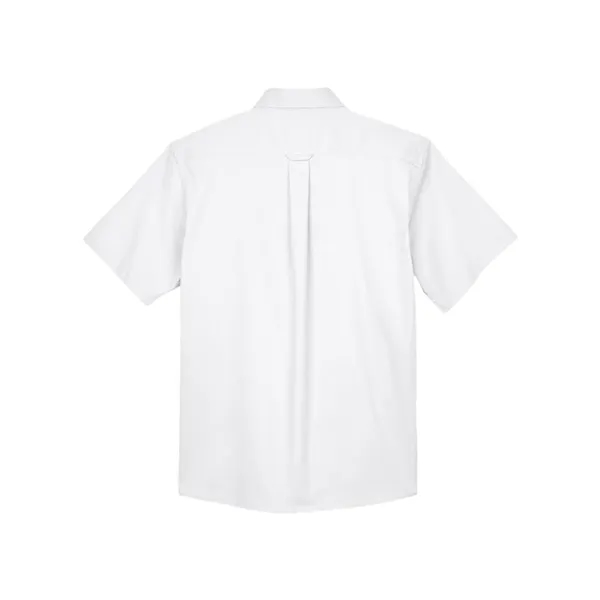 Harriton Men's Easy Blend™ Twill Dress Shirt with Stain-R... - Harriton Men's Easy Blend™ Twill Dress Shirt with Stain-R... - Image 10 of 12