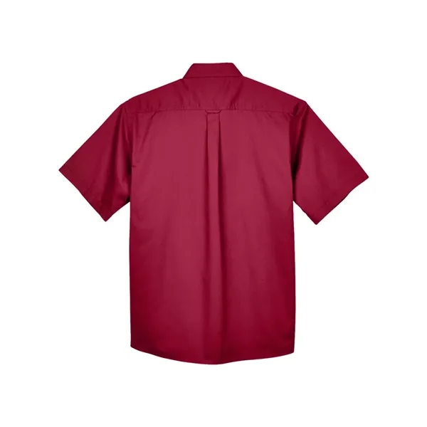 Harriton Men's Easy Blend™ Twill Dress Shirt with Stain-R... - Harriton Men's Easy Blend™ Twill Dress Shirt with Stain-R... - Image 12 of 12