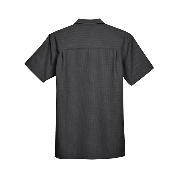 Harriton Men's Barbados Textured Camp Shirt - Harriton Men's Barbados Textured Camp Shirt - Image 2 of 20