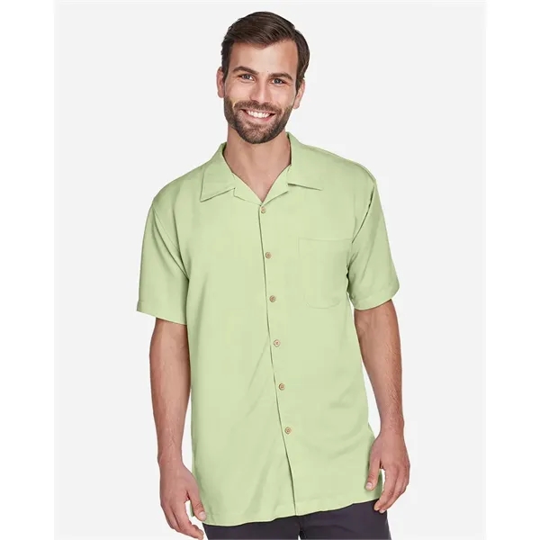 Harriton Men's Bahama Cord Camp Shirt - Harriton Men's Bahama Cord Camp Shirt - Image 0 of 12