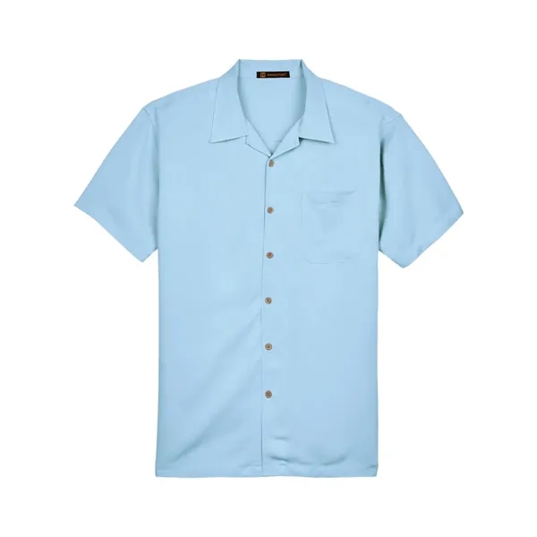 Harriton Men's Bahama Cord Camp Shirt - Harriton Men's Bahama Cord Camp Shirt - Image 3 of 12