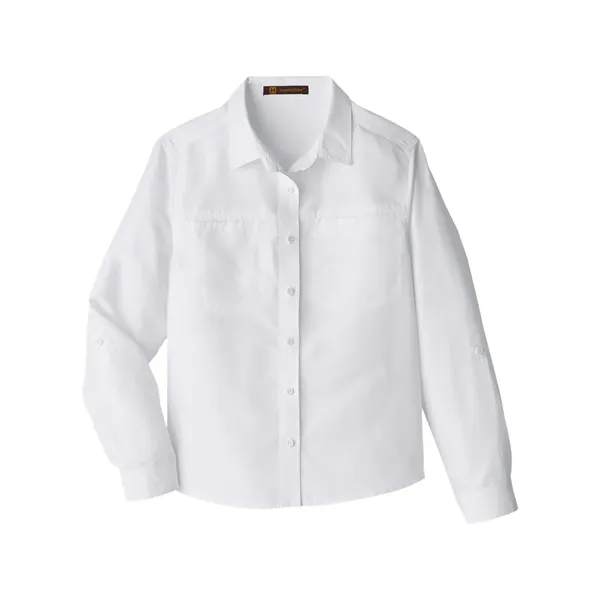 Harriton Women's Key West Performance Staff Shirt - Harriton Women's Key West Performance Staff Shirt - Image 13 of 14