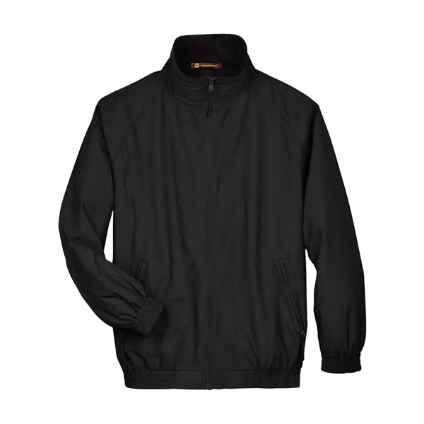 Harriton Unisex Fleece Lined Nylon Jacket - Harriton Unisex Fleece Lined Nylon Jacket - Image 1 of 4