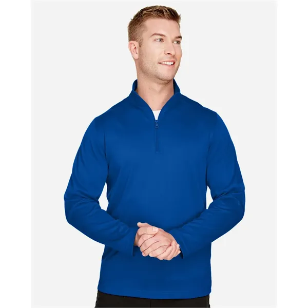 Harriton Men's Advantage Snag Protection Plus Quarter-Zip... - Harriton Men's Advantage Snag Protection Plus Quarter-Zip... - Image 0 of 10