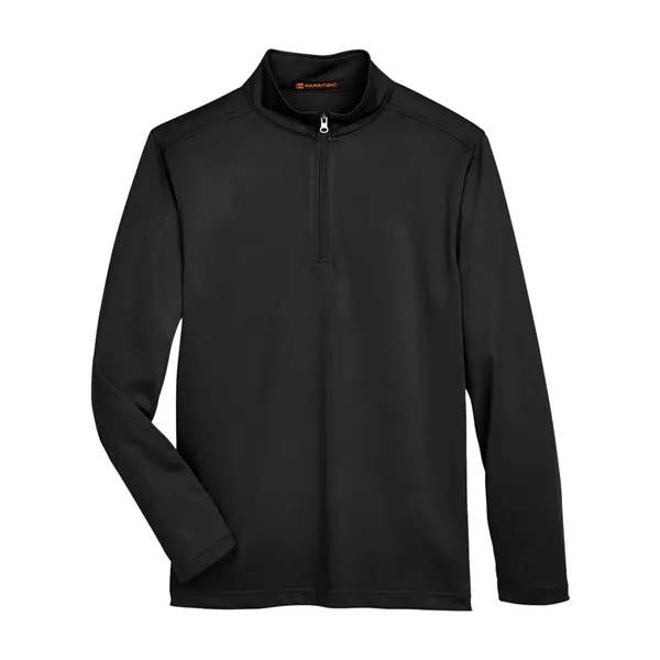Harriton Men's Advantage Snag Protection Plus Quarter-Zip... - Harriton Men's Advantage Snag Protection Plus Quarter-Zip... - Image 1 of 10