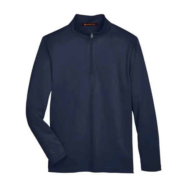 Harriton Men's Advantage Snag Protection Plus Quarter-Zip... - Harriton Men's Advantage Snag Protection Plus Quarter-Zip... - Image 5 of 10