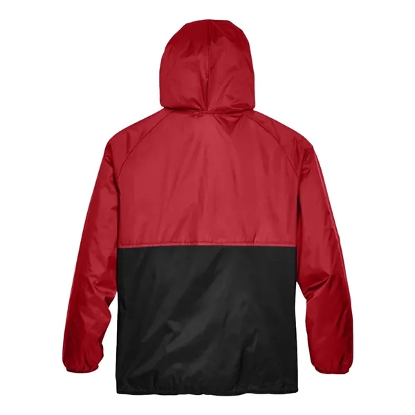 Harriton Unisex Packable Hooded Nylon Jacket - Harriton Unisex Packable Hooded Nylon Jacket - Image 6 of 8