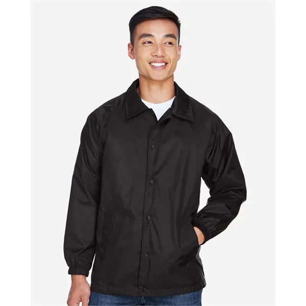 Harriton Unisex Nylon Staff Jacket - Harriton Unisex Nylon Staff Jacket - Image 0 of 4