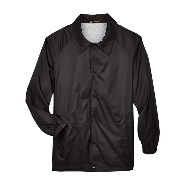 Harriton Unisex Nylon Staff Jacket - Harriton Unisex Nylon Staff Jacket - Image 1 of 4
